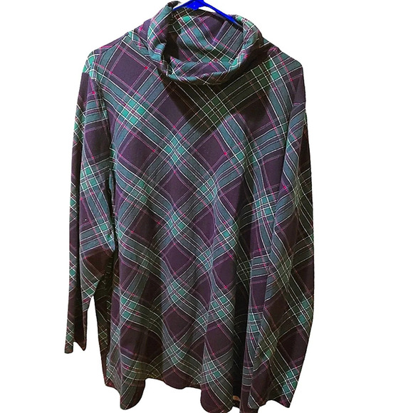 Denim&Co Tops - Denim & Co Knit Long Sleeves Tunic Size 3X